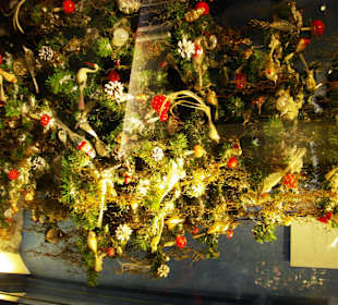 Alte Christbäume Deko