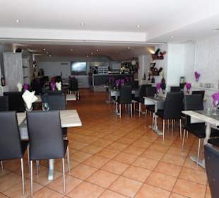 Blick in den Gastraum des "Il Pescatore"