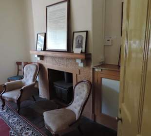 Kleines Museum auf dem Gelände