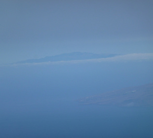 Bei der Abfahrt, La Palma u. La Gomera
