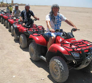 Quad biking