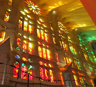 Sagrada Familia Innenansicht