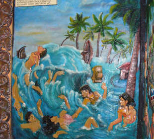 Buddha-Tempel nahe Beruwela