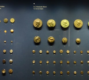 Diverse Münzen der Kelten und der Römer