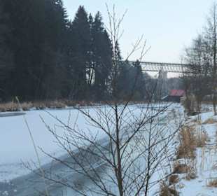 Der Regen ist zugefroren