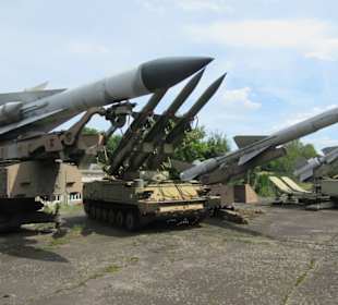 Im Freigelände des Militärmuseums Lesany