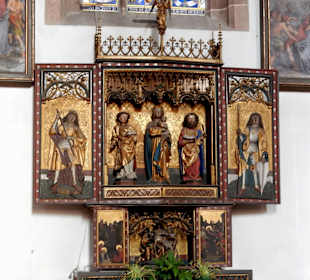 Gotischer Flügelaltar