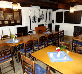 Gasträume im Obergeschoss des Spieker