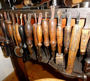 In der Schuhmacherwerkstatt