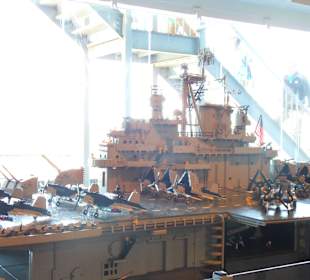 Makieta pod pokładem