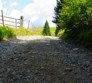 Die Wegstrecke gute Schuhe