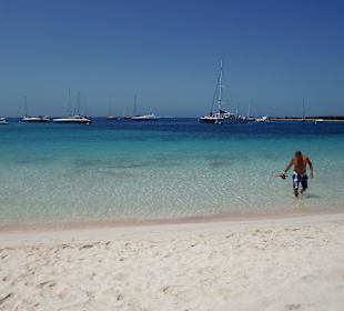 Strand von Formentera