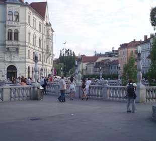 Stadt und Altstadt Ljubljana