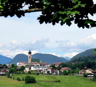 Blick auf den Ort Völs