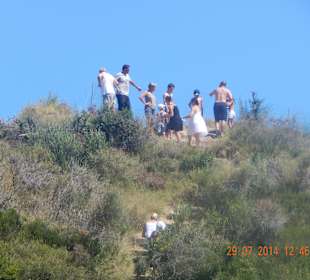 Our visitors in Cape Drastis - Thematic Park 