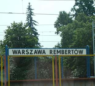 Rembertów - Bahnhofsschild