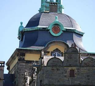 Der Schlossturm von der Rückseite