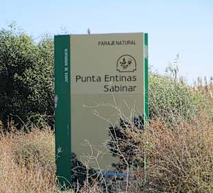 Eingang Naturschutzgebiet