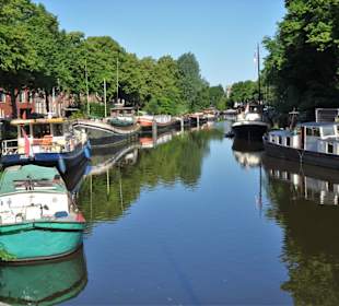 Impressionen vom Grachtenring in Groningen