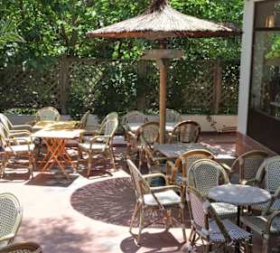 Garten-Charme in den "Les Terrasses du Racou"