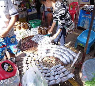 Auf dem Markt von Mahachai