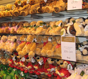 Teddy-Abteilung bei Harrods