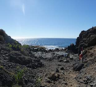 Weg von Puerto Calero nach Puerto del Carmen