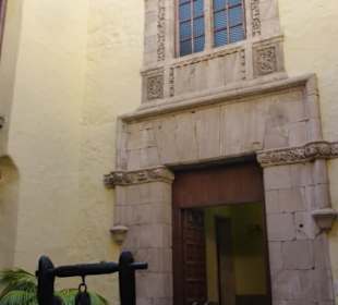 Unterwegs im Museum Casa de Colón in Las Palmas 