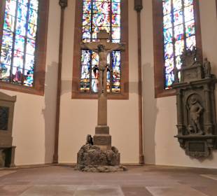 Die Stiftskirche in Baden-Baden am Marktplatz