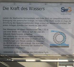 Bei der Festung, die Queich