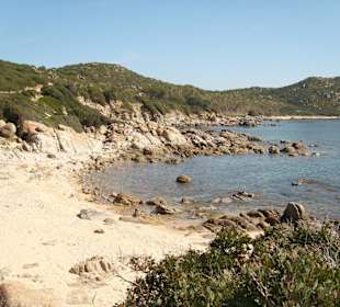 Bucht bei Capo Ferrato