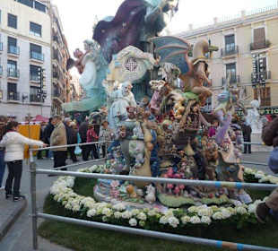 Fin de semana en fallas de valencia