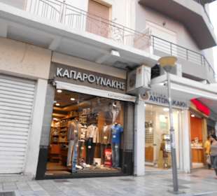 Shoppen und Essen in Altstadt Heraklion