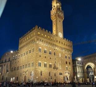 Palazzo Vecchio unter dem Sternenhimmel