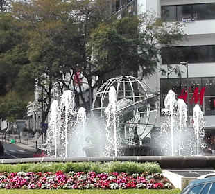 Brunnen in der Rotunde Prinz Heinrichs Funchal