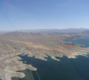 Flug zum Grand Canyon - Lake Mead