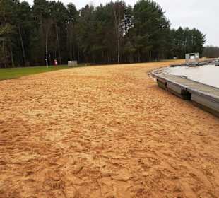 Der Strandbereich im Sommer wow