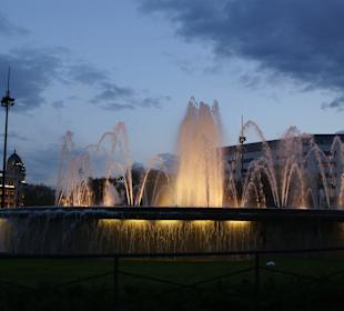 Impressionen vom Springbrunnen bei Nacht