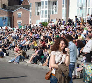 Super Wetter und viele Menschen