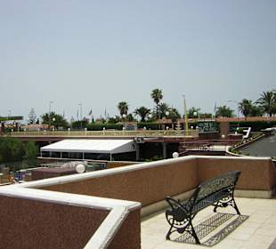 Blick von der oberen Etage