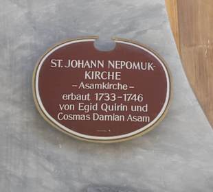 Die Asamkirche in der Sendlinger Straße