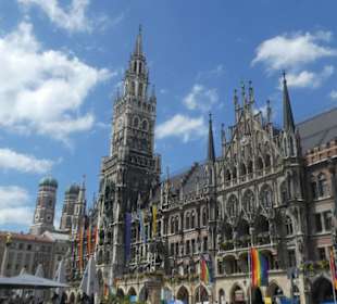 Altstadt München: Marienplatz, Neues Rathaus