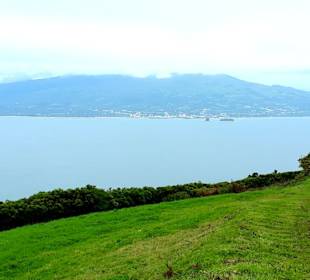 Blick von Faial auf Pico
