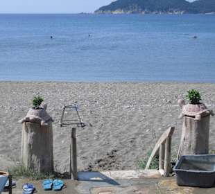 Dafni Beach - Blick aufs Meer