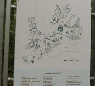 Karte von Palenque