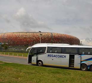Unser Bus in Johannesburg