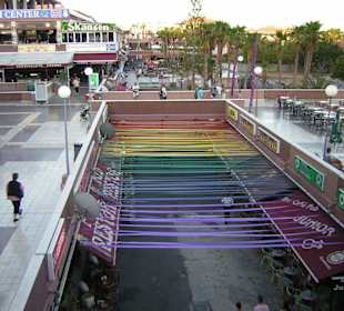 Blick von der oberen Etage