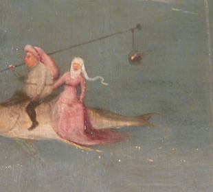 Ausschnitt aus dem Werk von Hieronymus Bosch