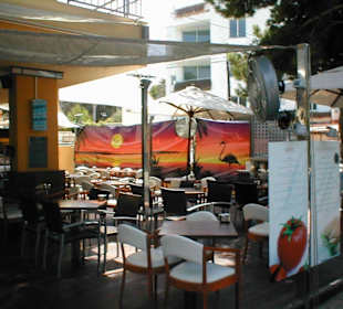 Es ist sogar für ein wenig Wind gesorgt