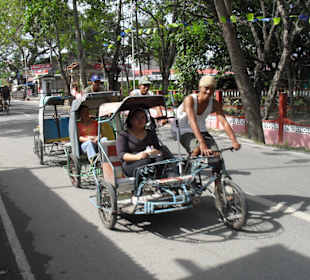 Tricycle mit Muskelkraft Antrieb